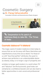 Mobile Screenshot of cosmeticsurgerypuneindia.com